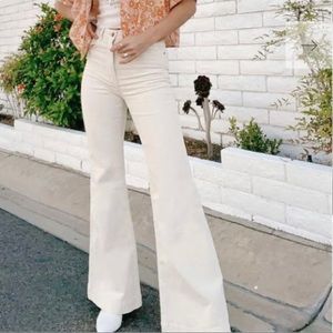 Rollas East Coast Flare Vanilla Cord Size 26